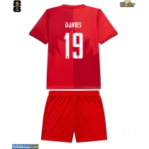 Kanada Alphonso Davies #19 Heimtrikotsatz Kinder WM 2026 Kurzarm (+ Kurze Hosen)